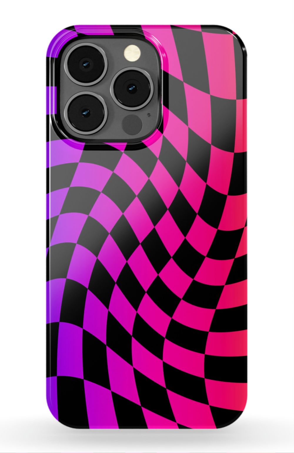 Wavy Checkers Phone Case - B7Cases
