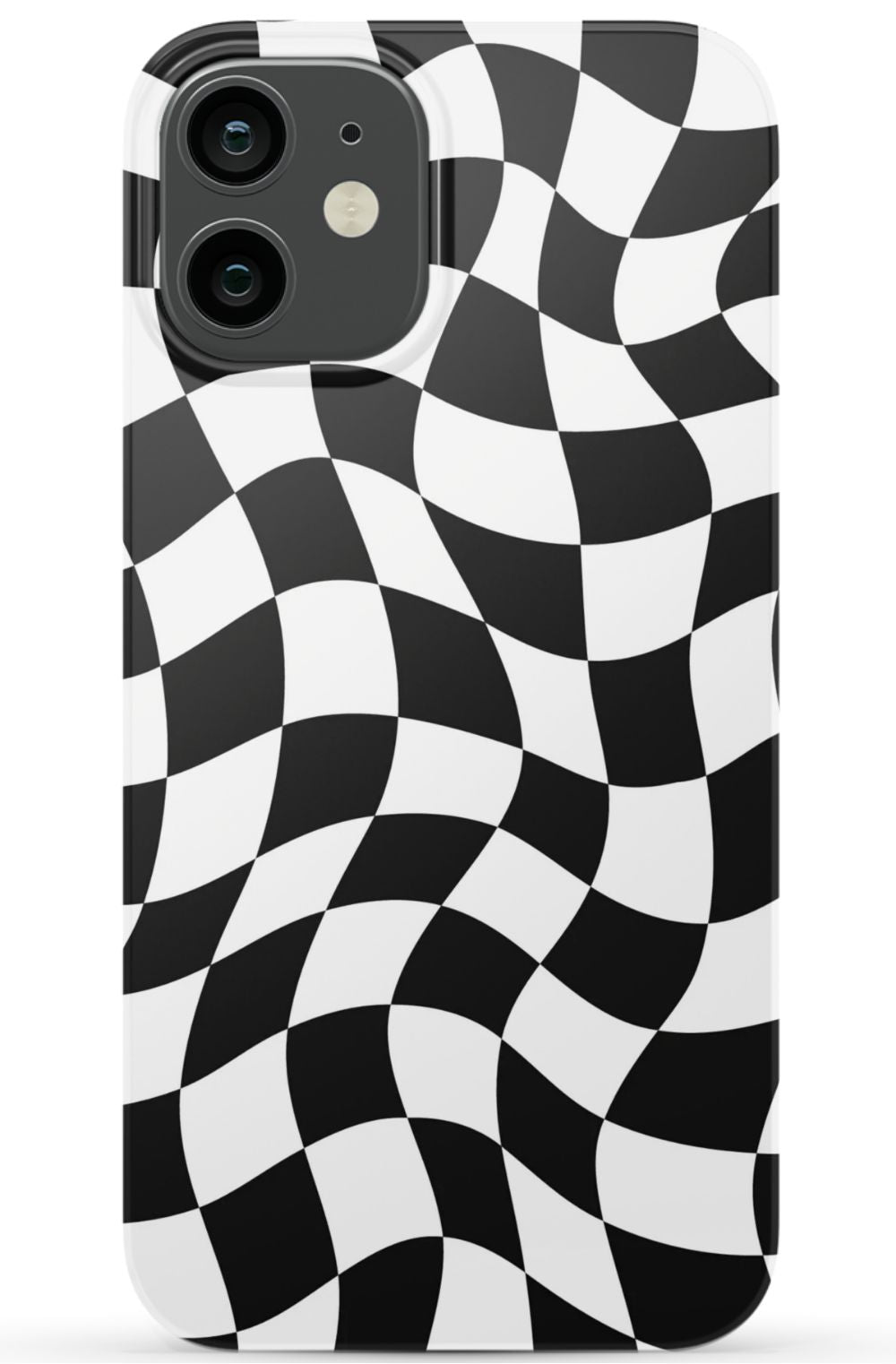 Black White Checkered Phone Case - B7Cases