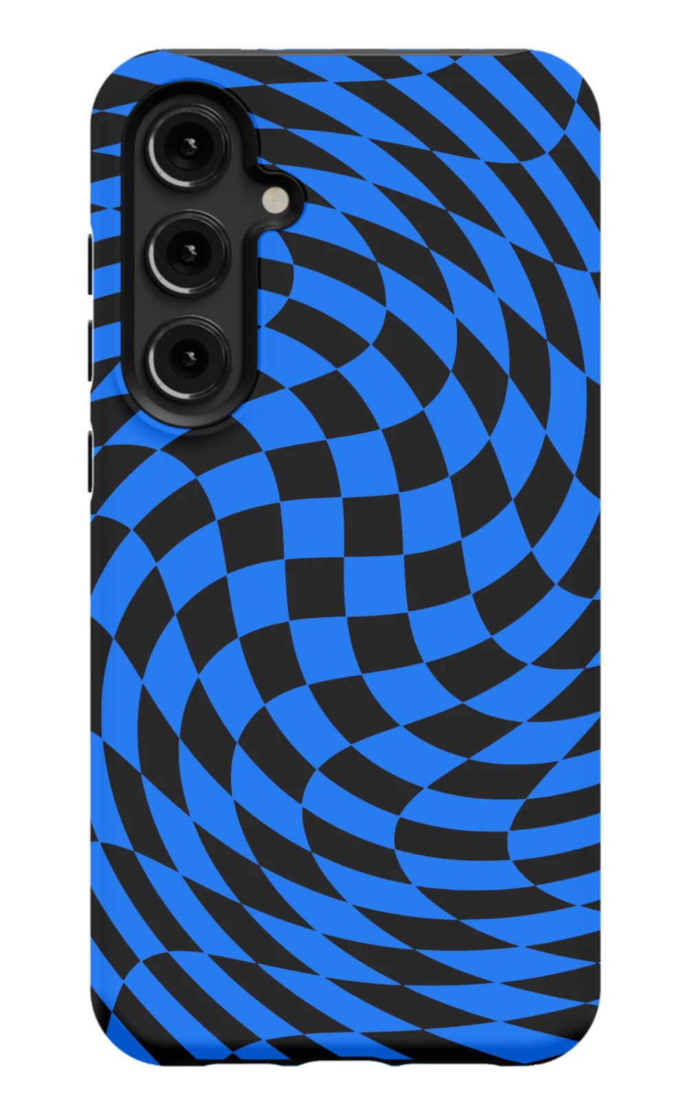 Twisted Blue Checkered Phone Case - B7Cases