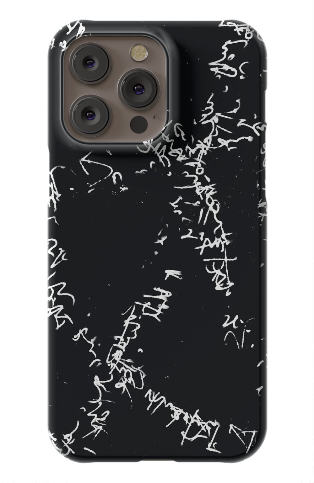 Dark Messy Graffiti Phone Case - B7Cases