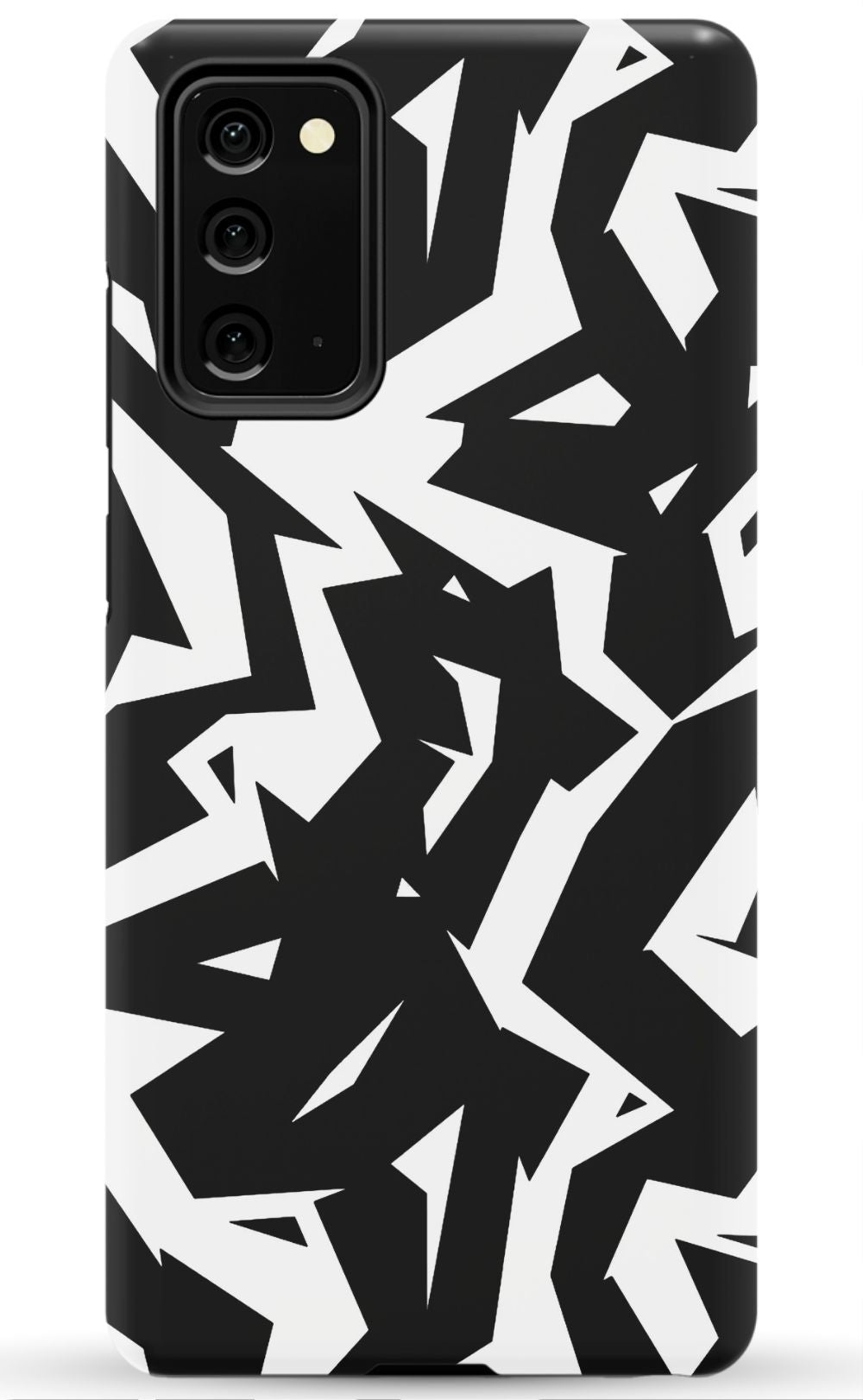 Black White Fragments Phone Case - B7Cases