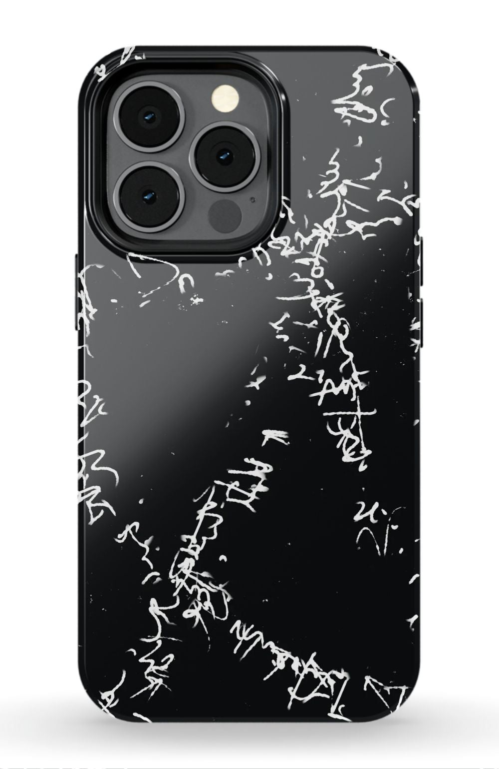 Dark Messy Graffiti Phone Case - B7Cases