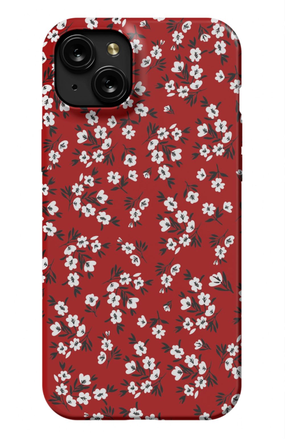 Red Blooming Phone Case - B7Cases