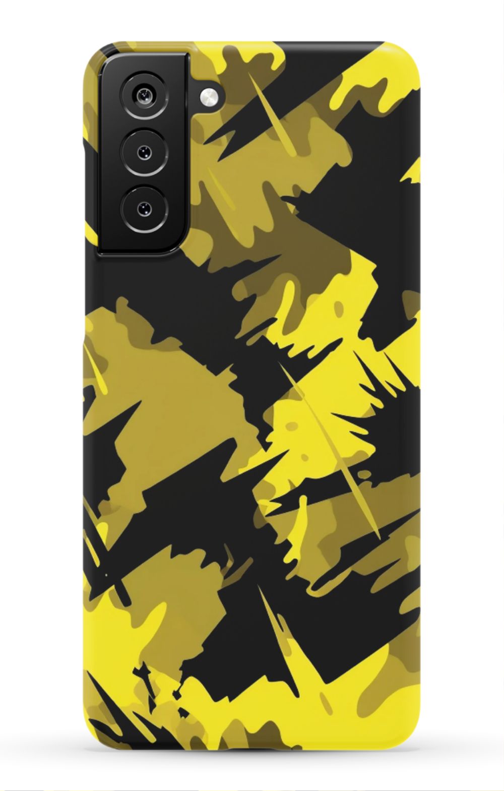 Yellow Blazing Camo Phone Case - B7Cases