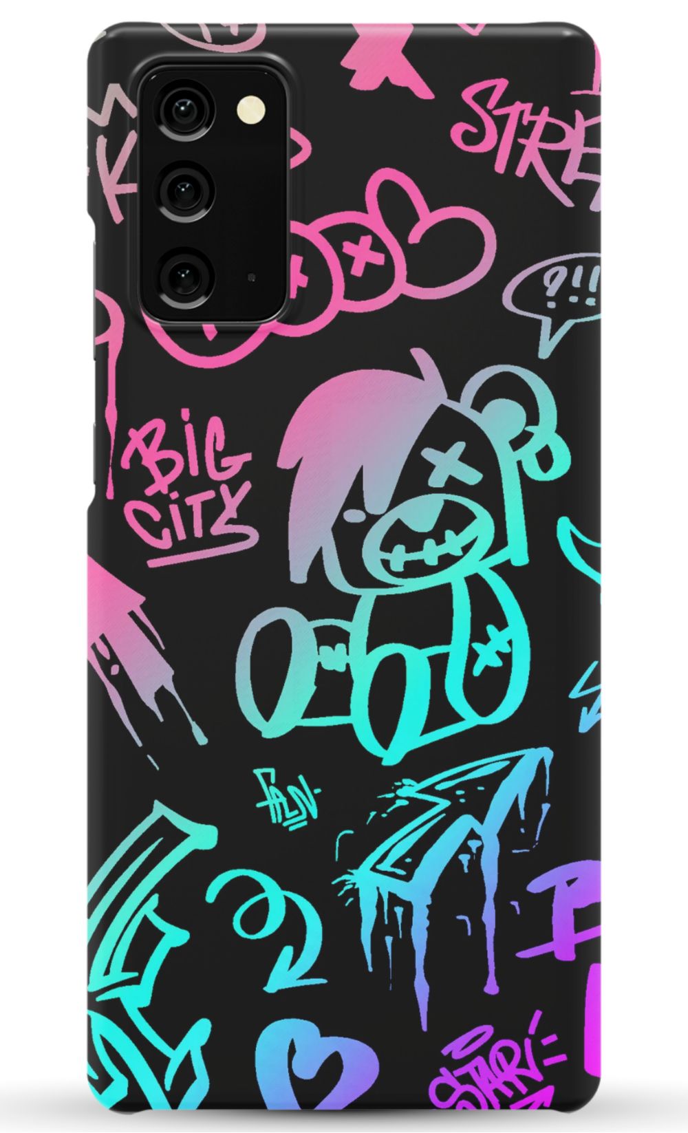 Neon Stickers Graffiti Phone Case - B7Cases
