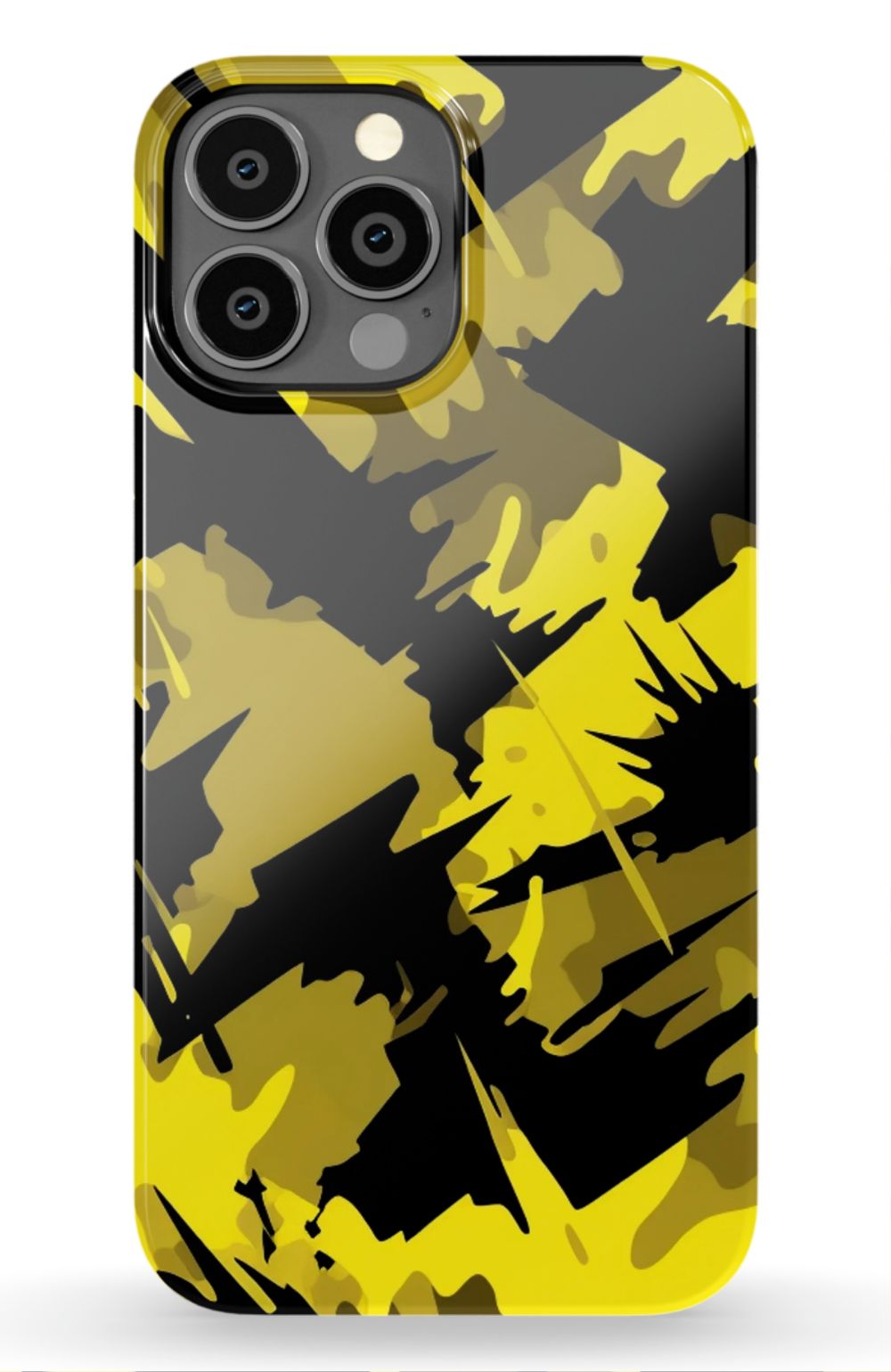 Yellow Blazing Camo Phone Case - B7Cases