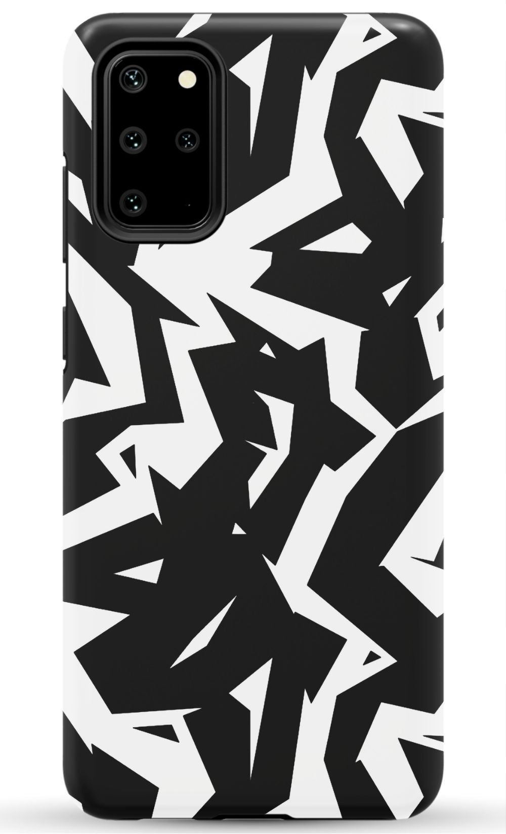 Black White Fragments Phone Case - B7Cases