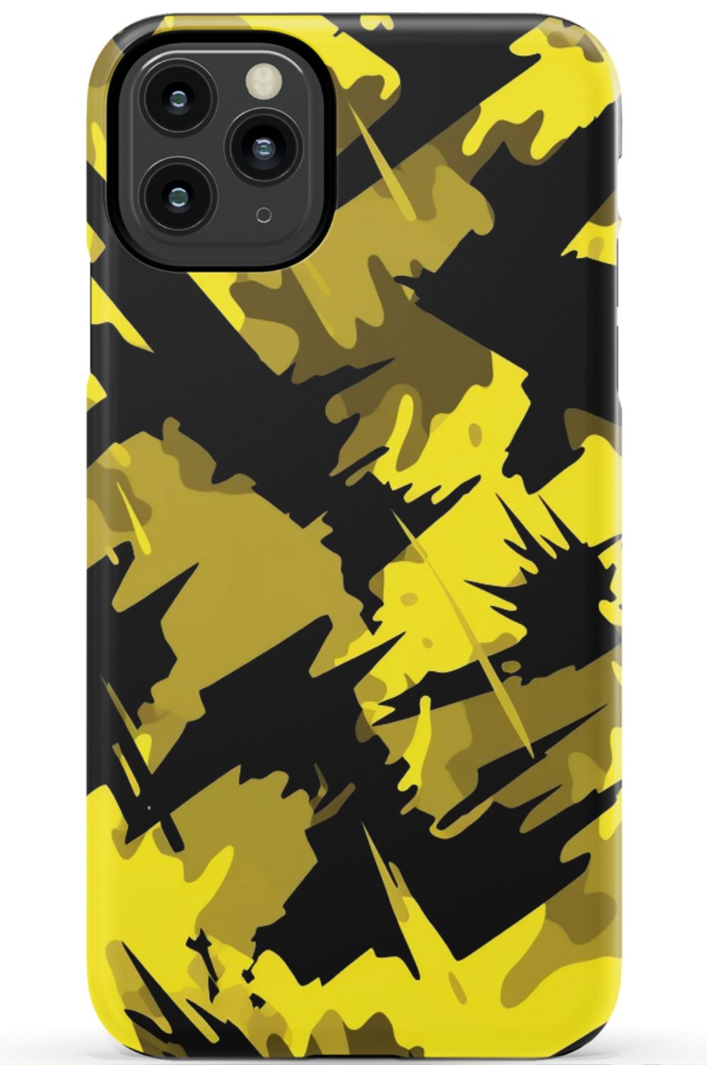 Yellow Blazing Camo Phone Case - B7Cases