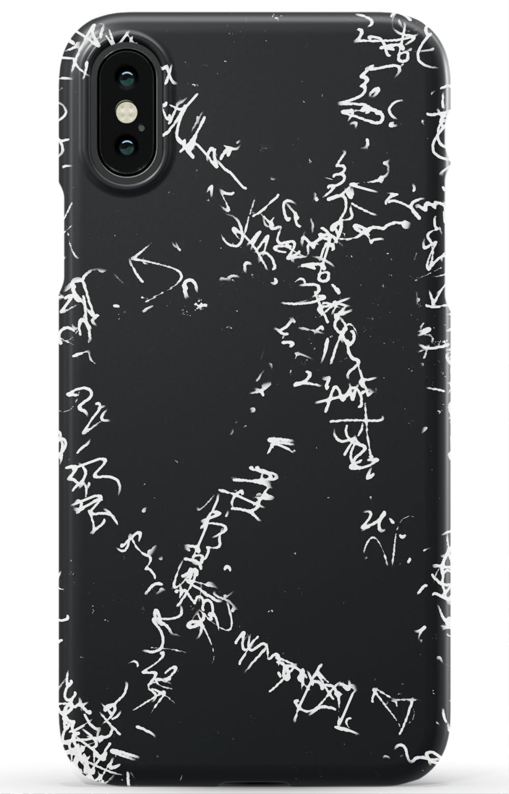 Dark Messy Graffiti Phone Case - B7Cases