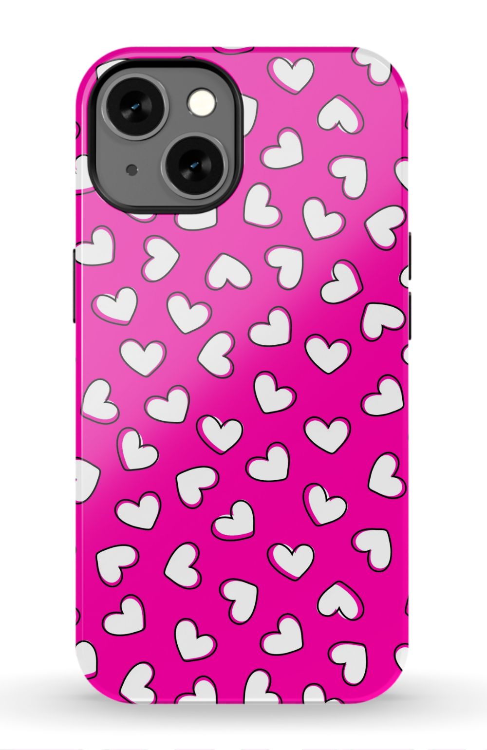 Pink Euphoria Hearts Phone Case - B7Cases