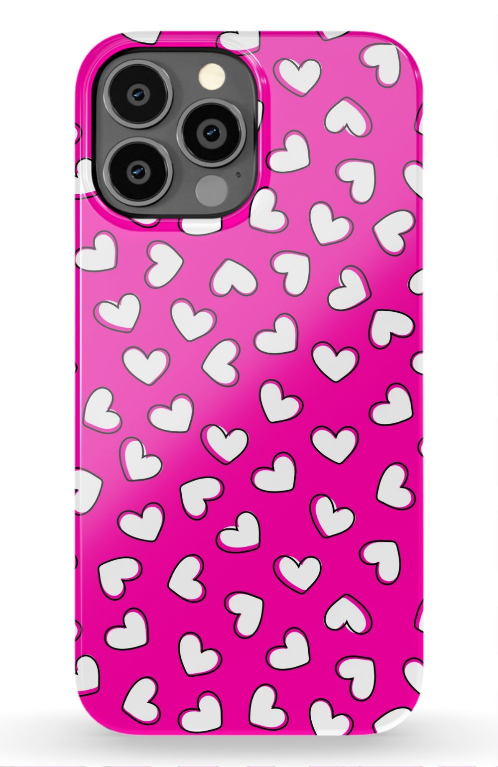 Pink Euphoria Hearts Phone Case - B7Cases