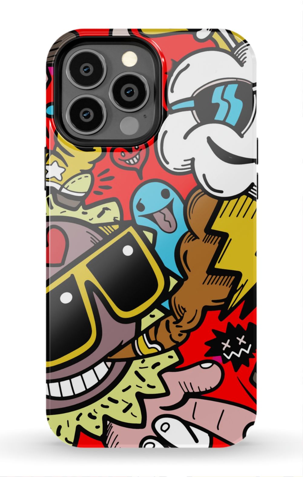 Street Bombing Graffiti Phone Case - B7Cases