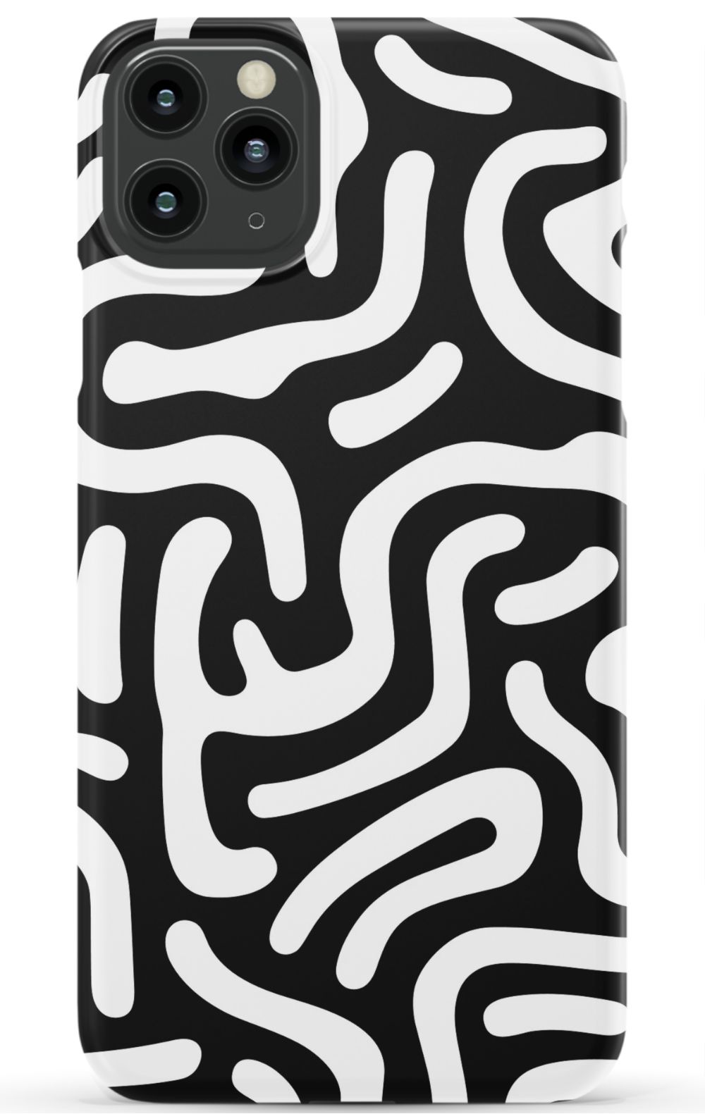 Monochrome Strokes Phone Case - B7Cases