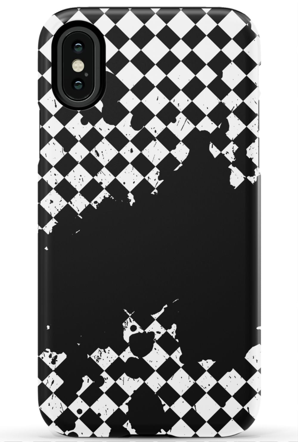 Grunge Checkered Phone Case - B7Cases