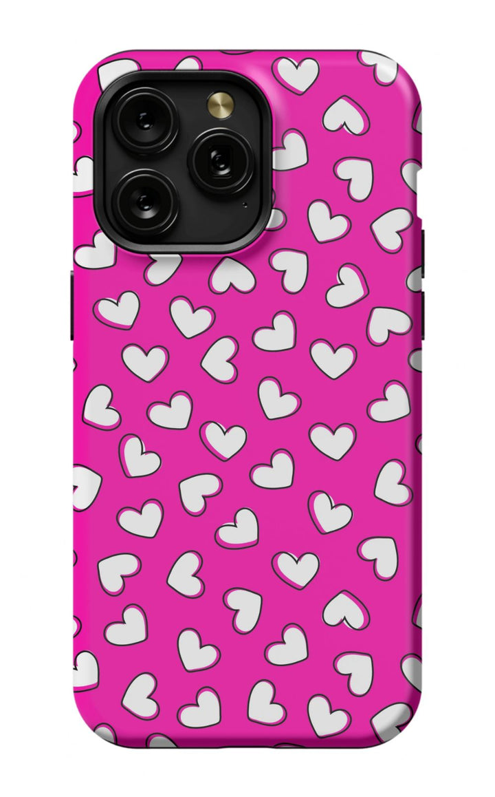 Pink Euphoria Hearts Phone Case - B7Cases