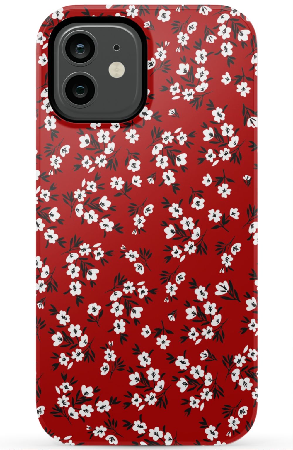 Red Blooming Phone Case - B7Cases