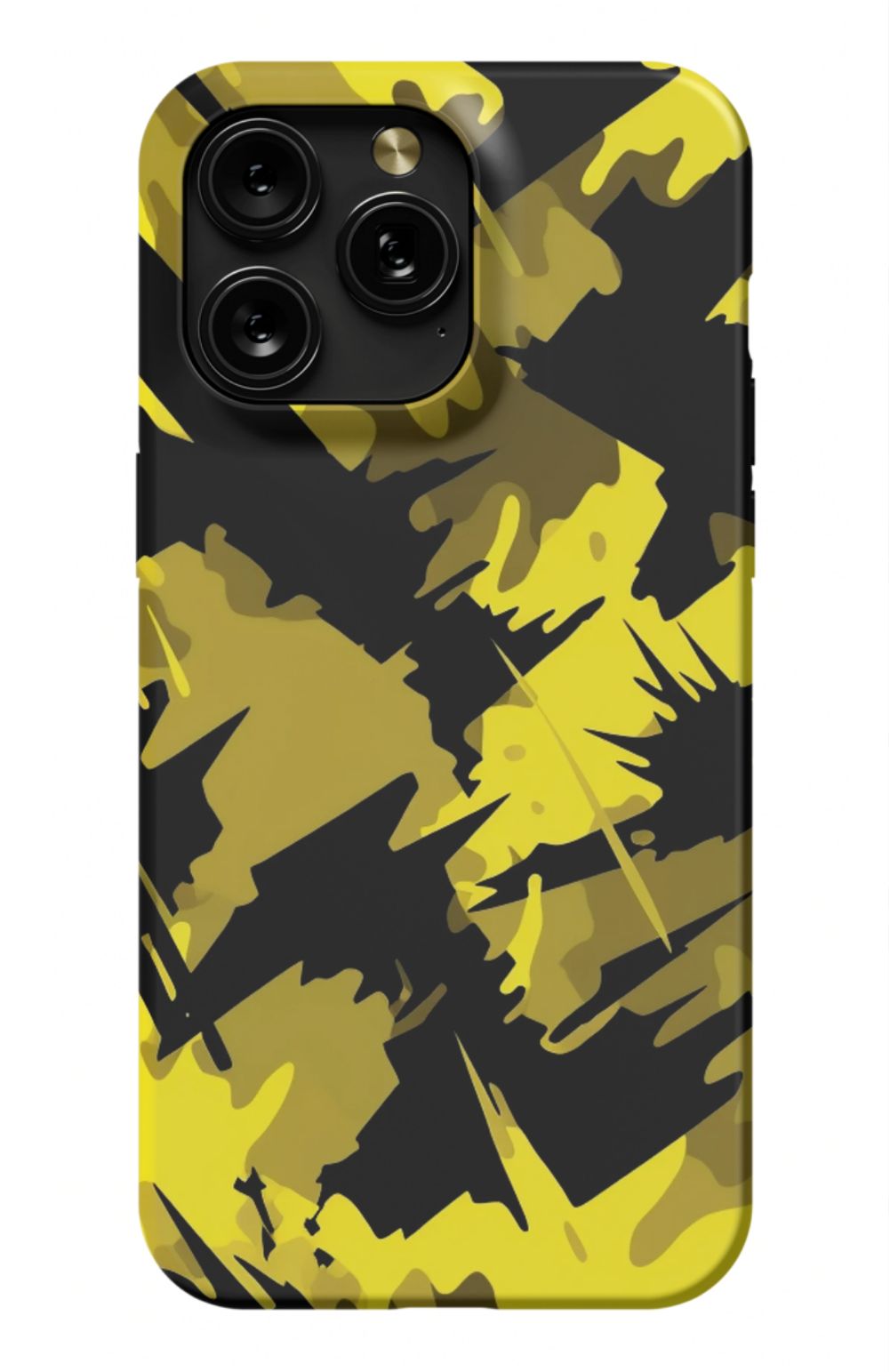 Yellow Blazing Camo Phone Case - B7Cases