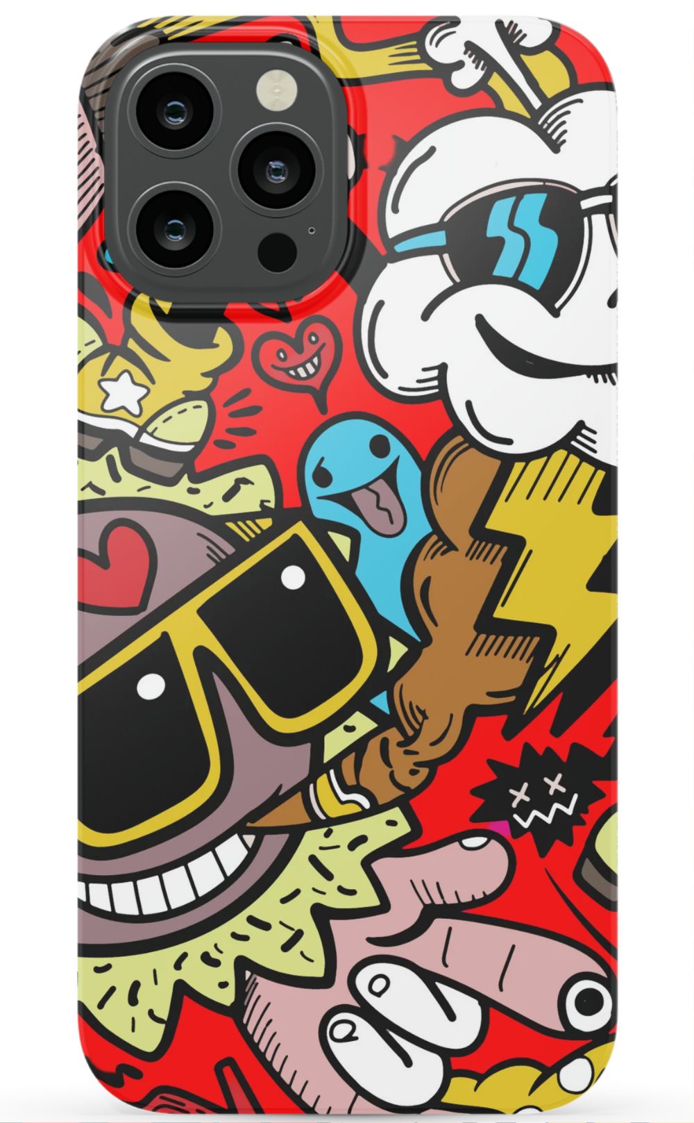 Street Bombing Graffiti Phone Case - B7Cases