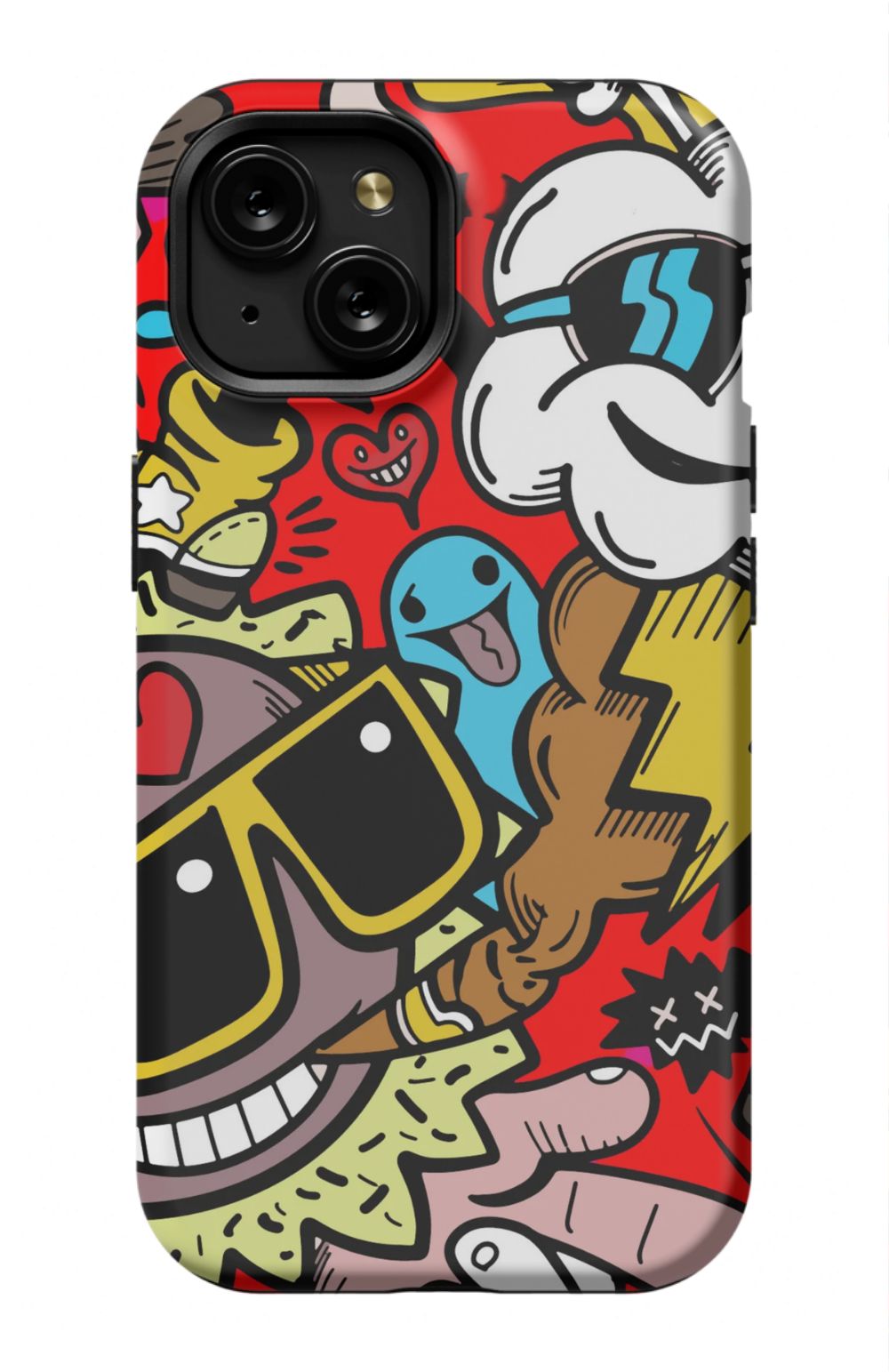 Street Bombing Graffiti Phone Case - B7Cases