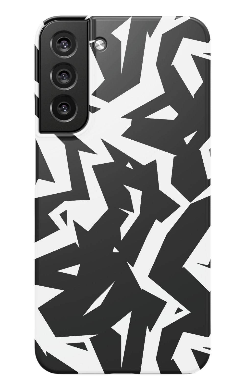 Black White Fragments Phone Case - B7Cases