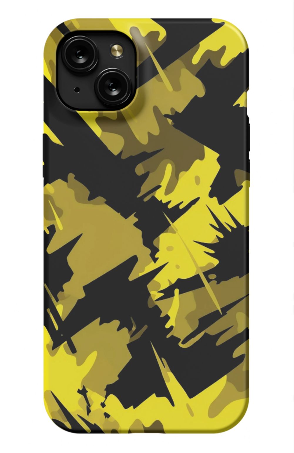 Yellow Blazing Camo Phone Case - B7Cases