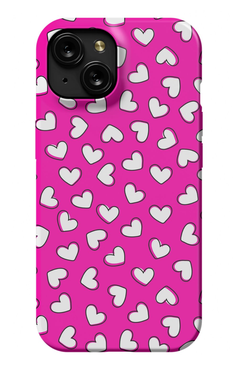 Pink Euphoria Hearts Phone Case - B7Cases