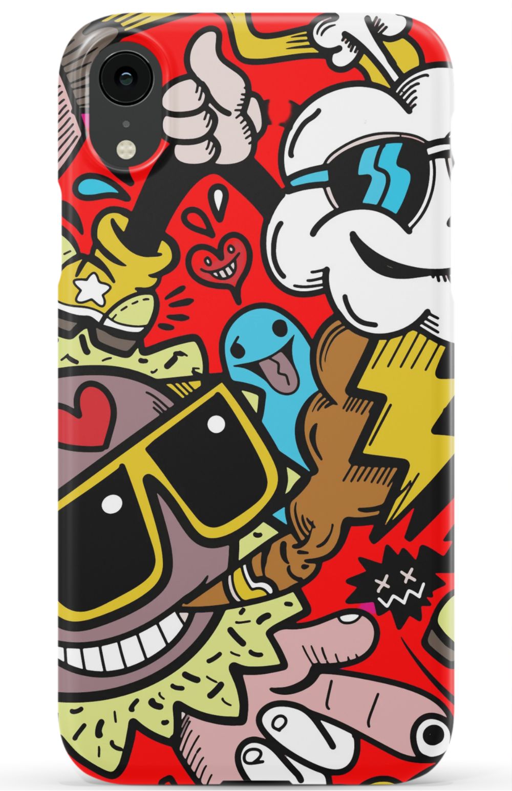 Street Bombing Graffiti Phone Case - B7Cases