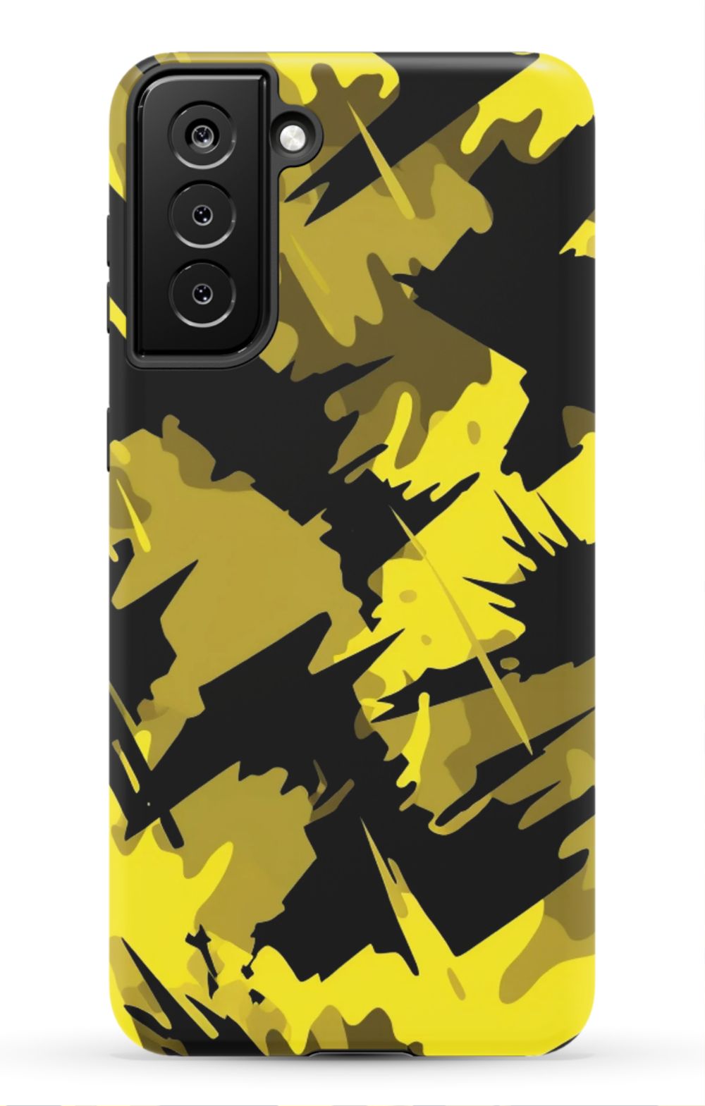 Yellow Blazing Camo Phone Case - B7Cases