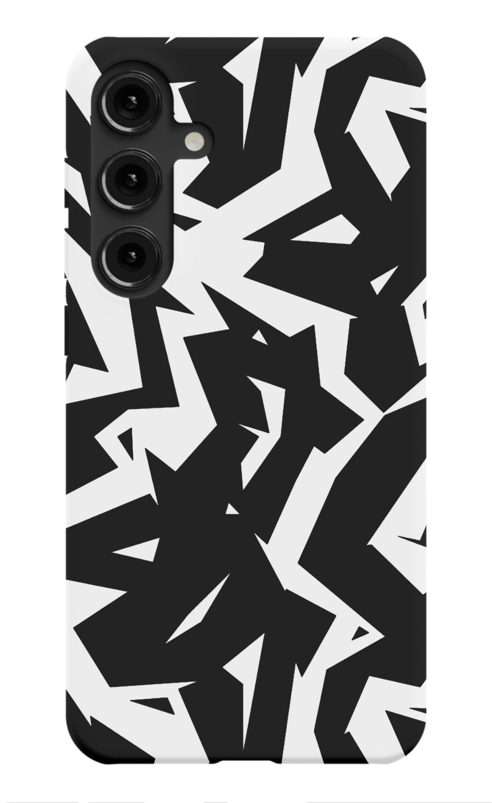 Black White Fragments Phone Case - B7Cases