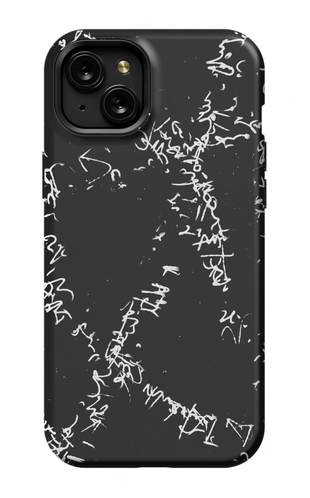 Dark Messy Graffiti Phone Case - B7Cases