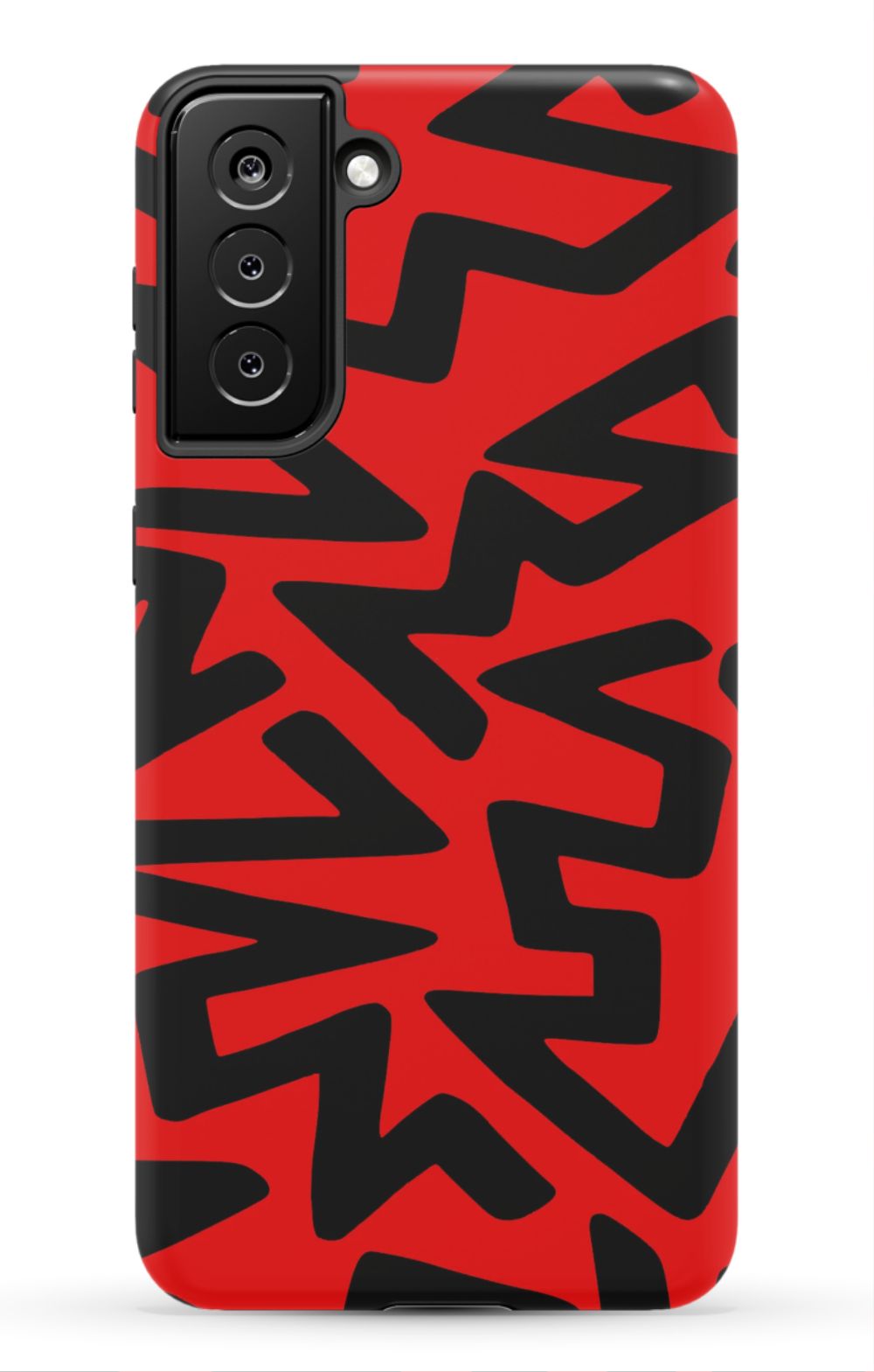 Red Abstract Shapes Phone Case - B7Cases