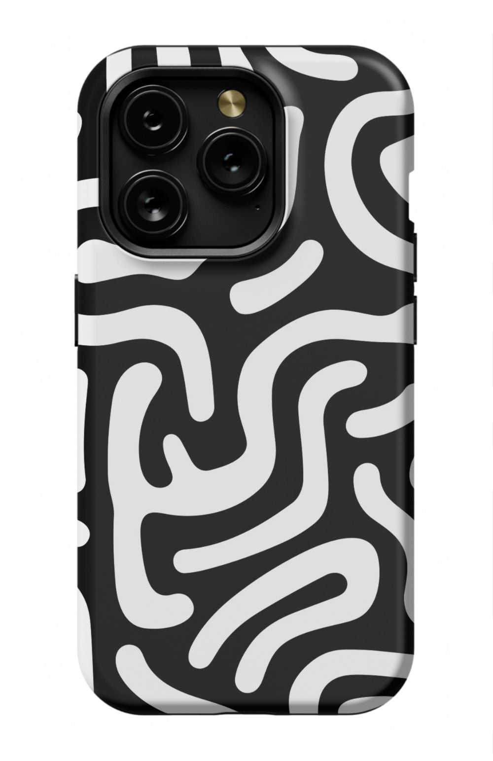 Monochrome Strokes Phone Case - B7Cases