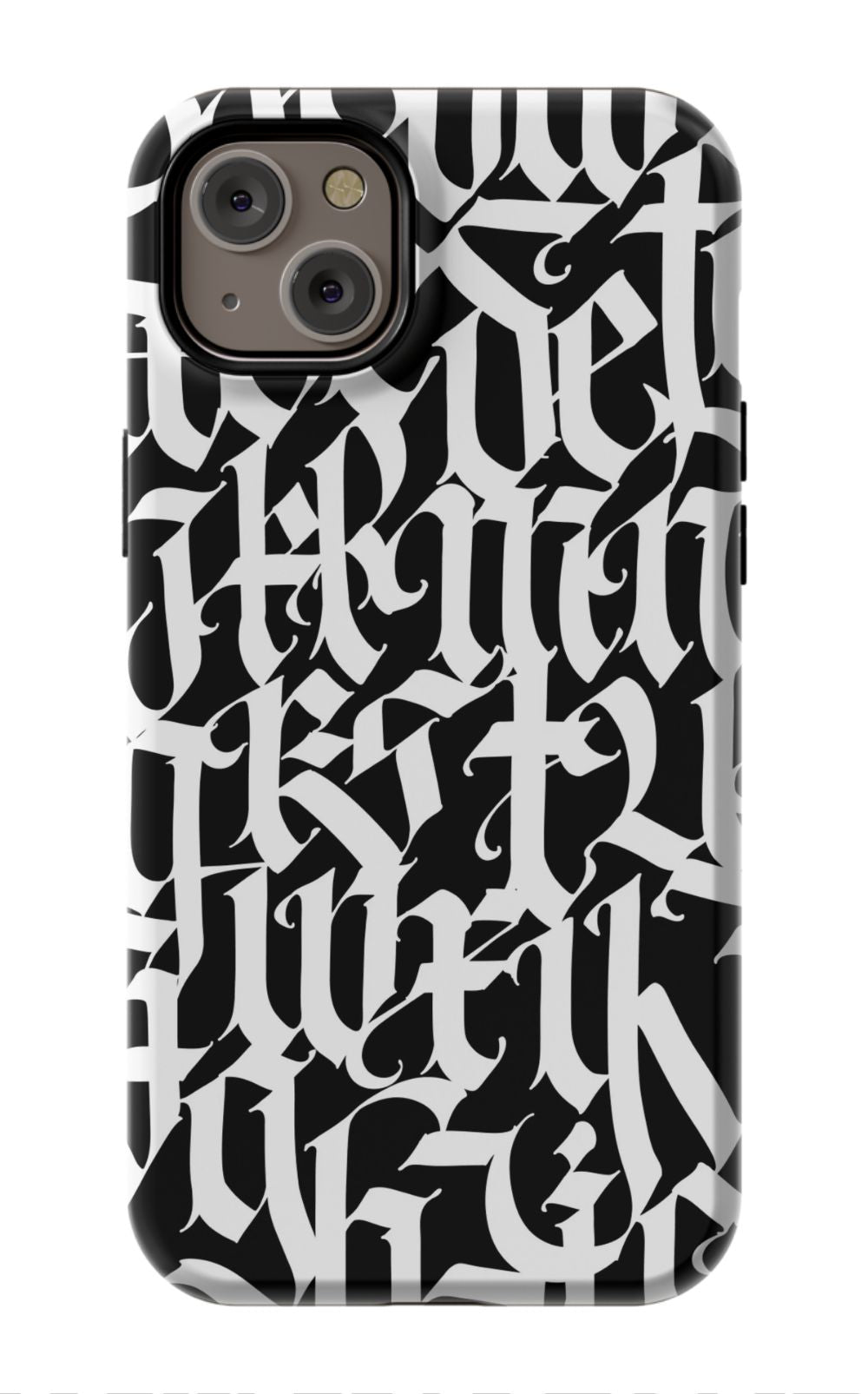 Gothic Letters Graffiti Phone Case - B7Cases