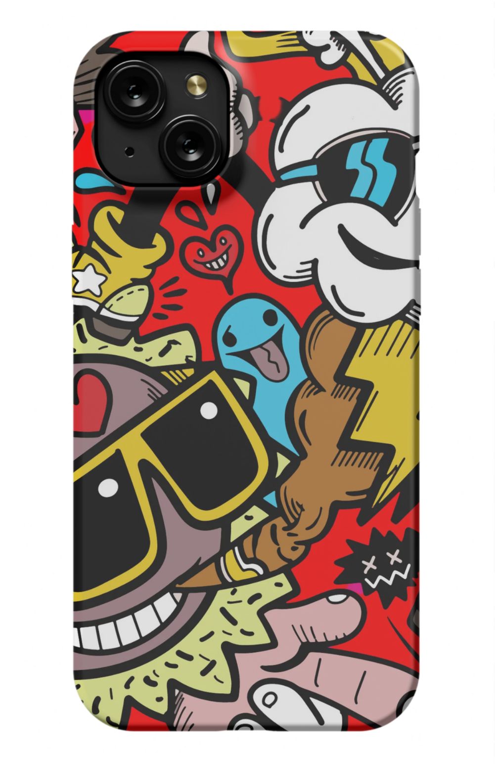 Street Bombing Graffiti Phone Case - B7Cases