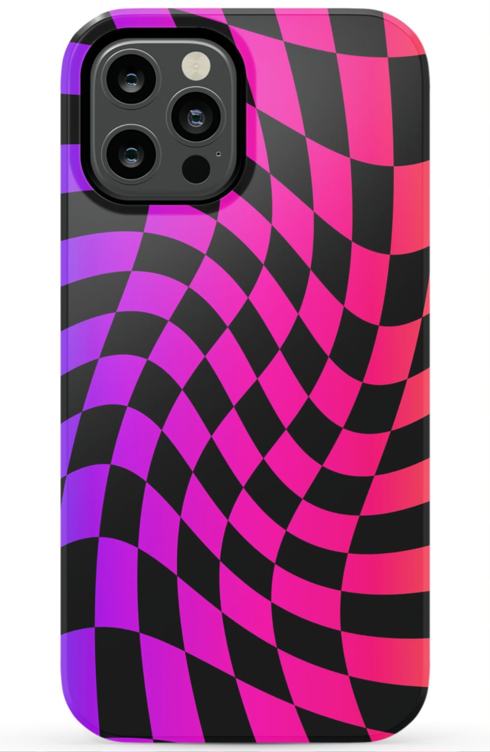 Wavy Checkers Phone Case - B7Cases