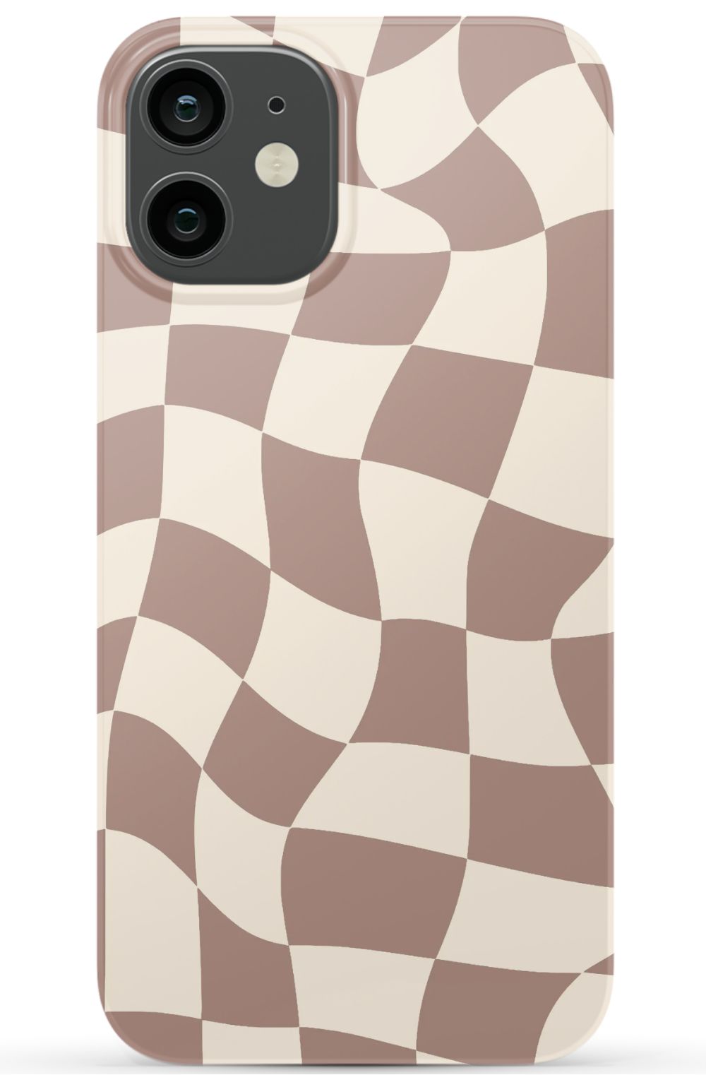Light Brown Checkered Phone Case - B7Cases