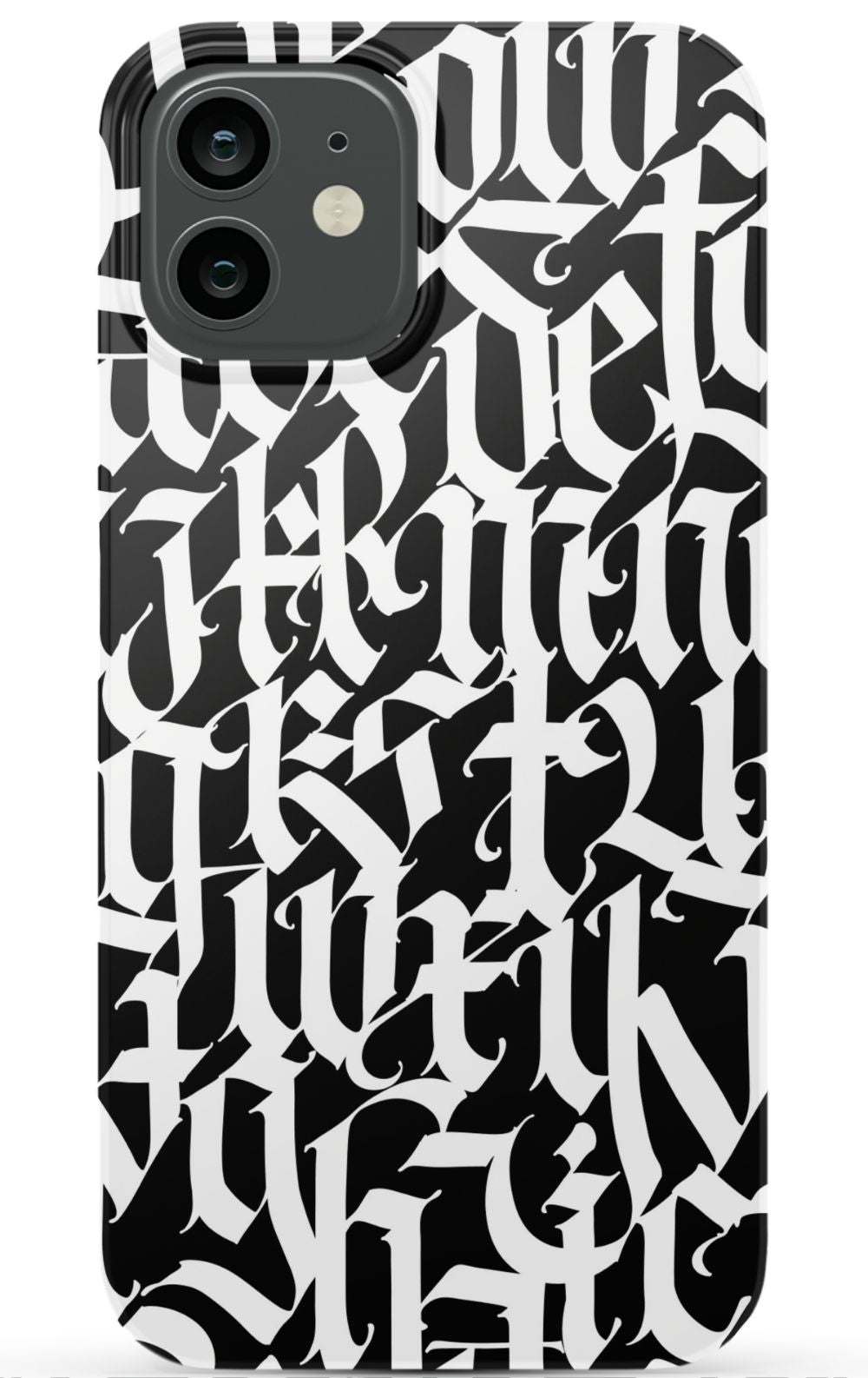 Gothic Letters Graffiti Phone Case - B7Cases