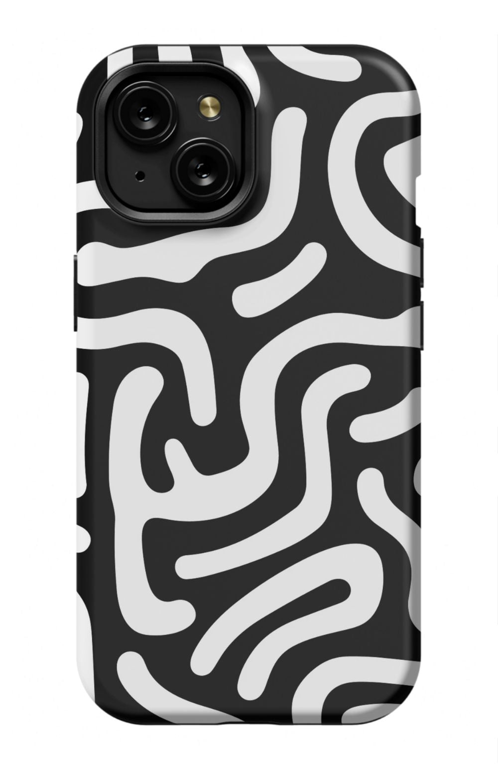 Monochrome Strokes Phone Case - B7Cases