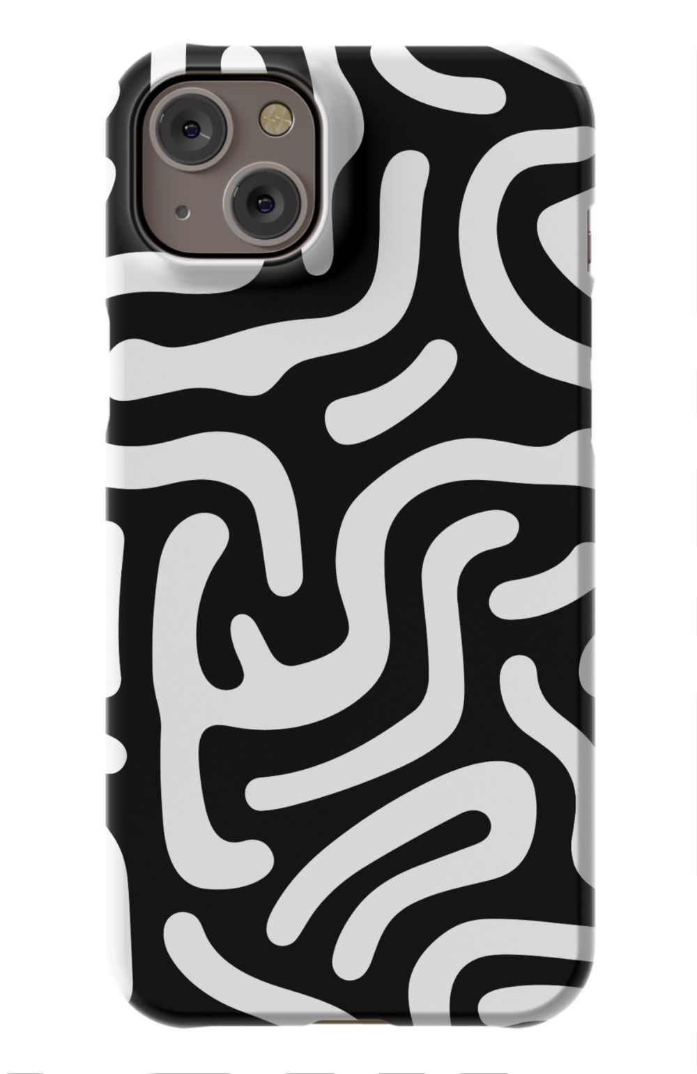 Monochrome Strokes Phone Case - B7Cases