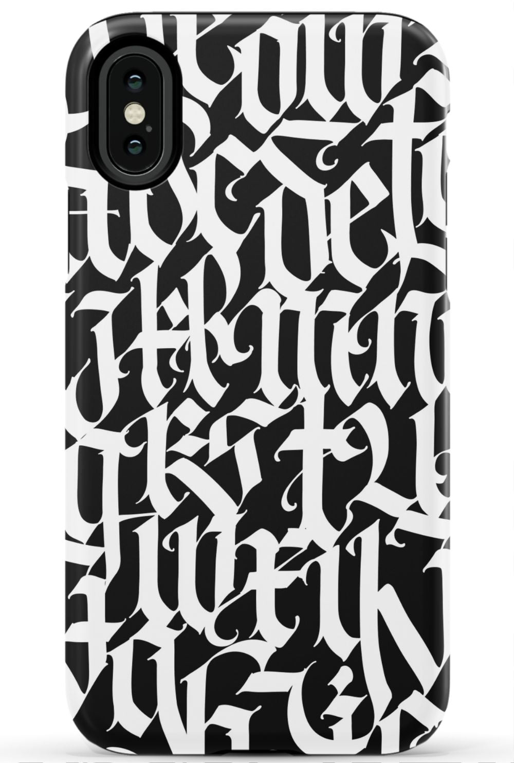 Gothic Letters Graffiti Phone Case - B7Cases
