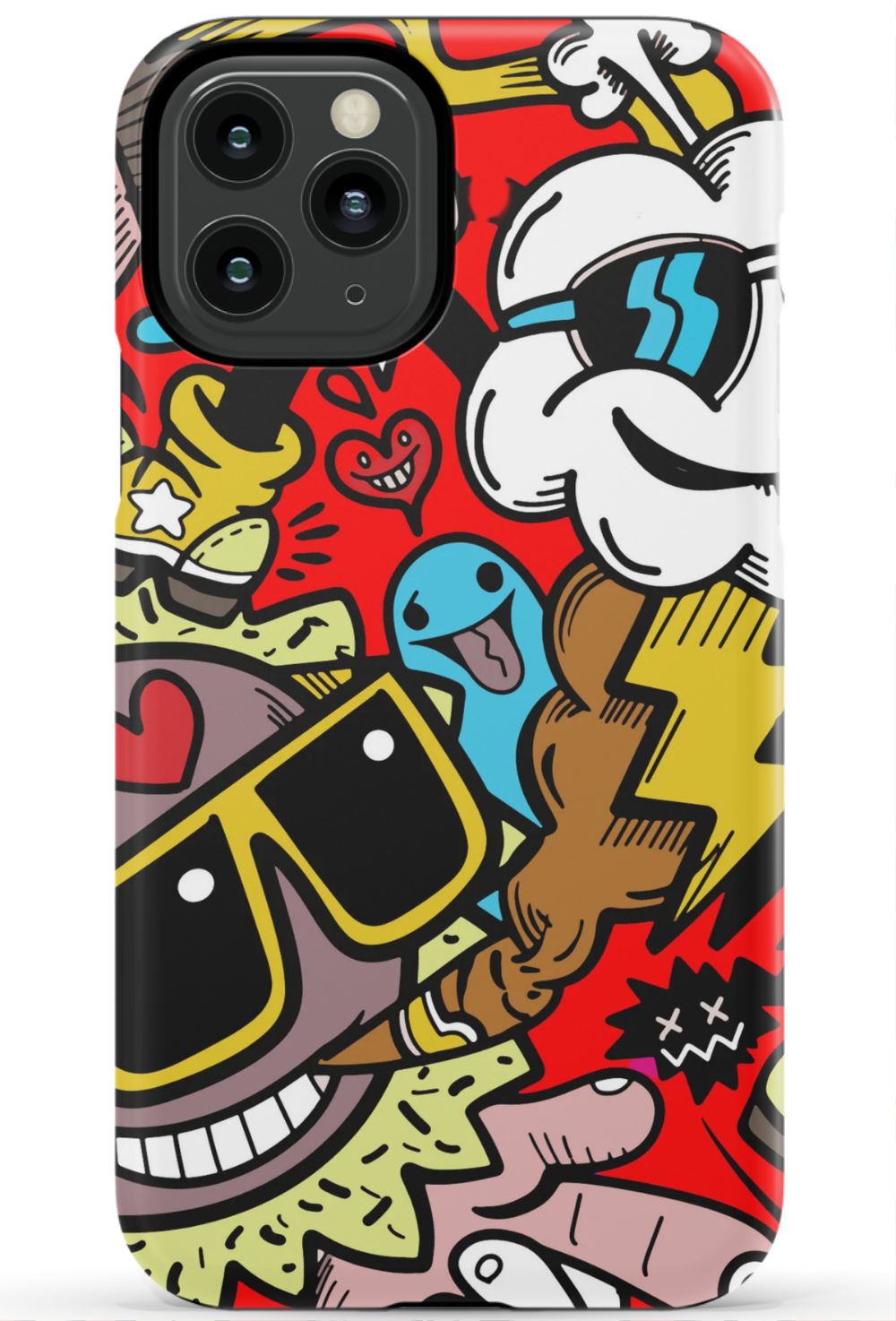 Street Bombing Graffiti Phone Case - B7Cases