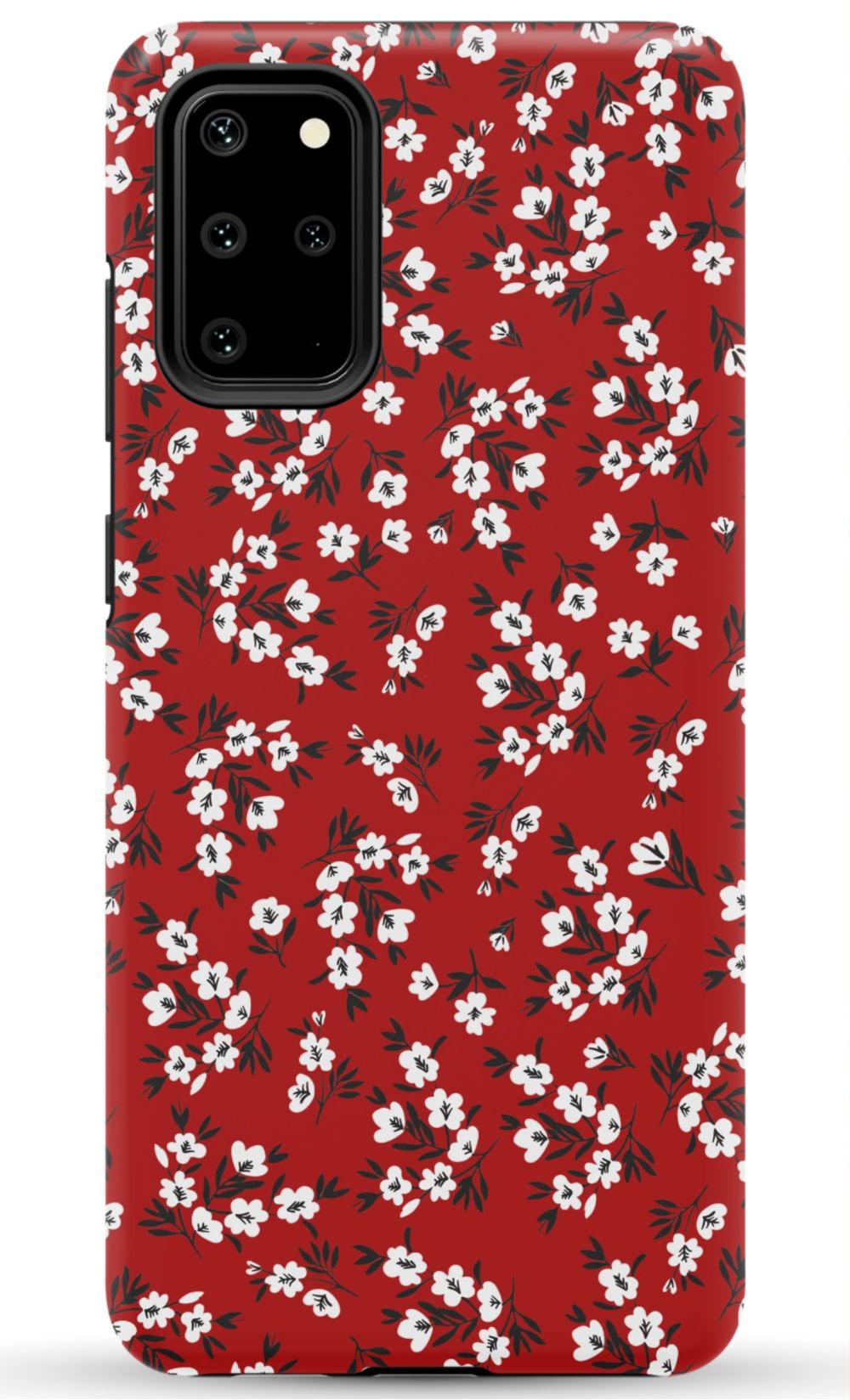 Red Blooming Phone Case - B7Cases