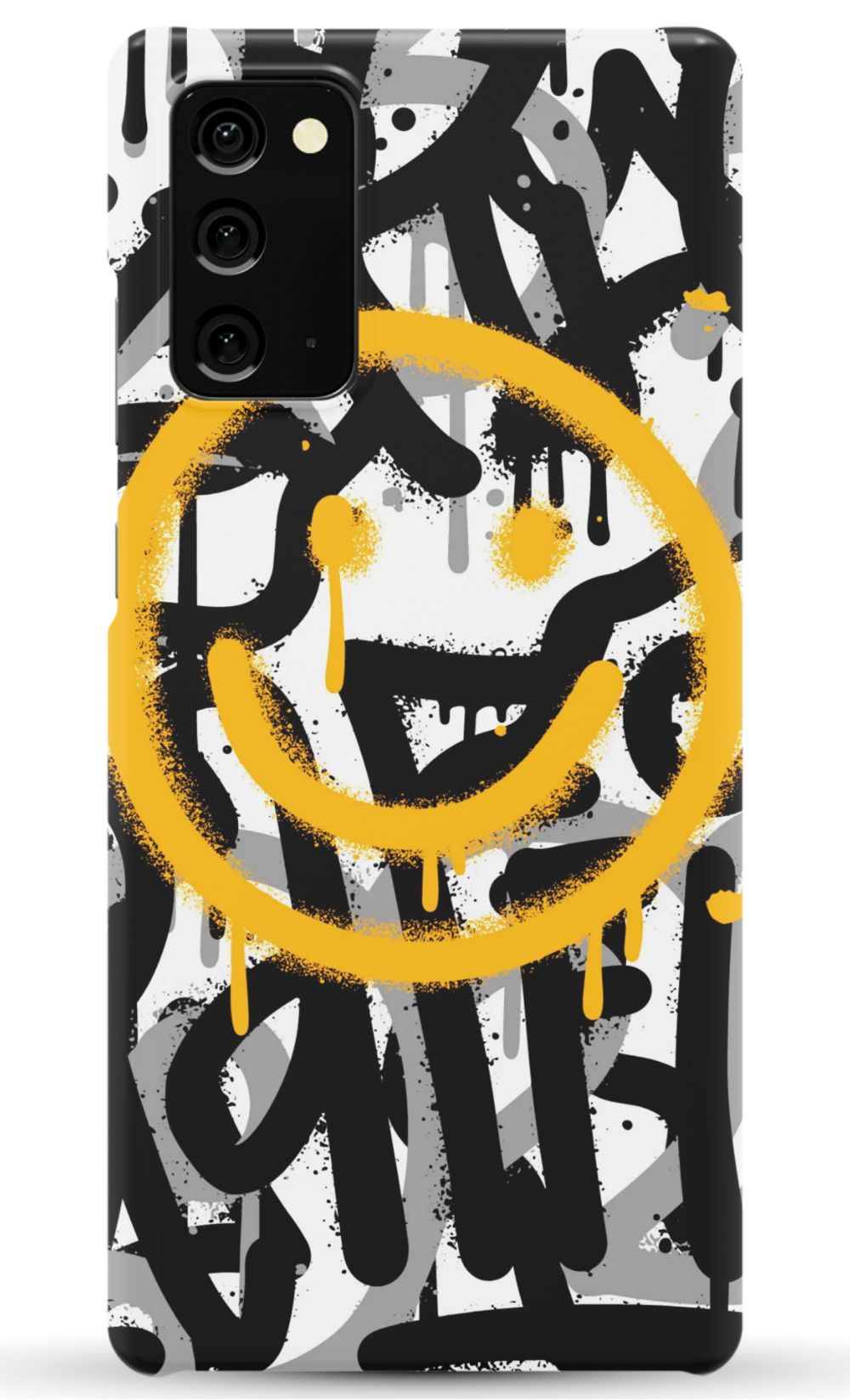 Sprayed Smiley Graffiti Phone Case - B7Cases