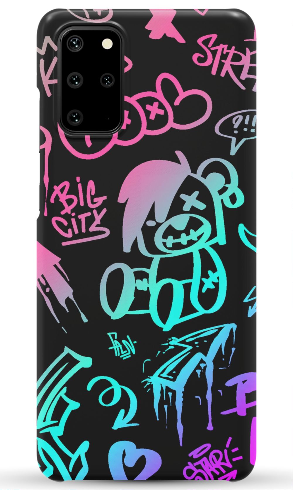 Neon Stickers Graffiti Phone Case - B7Cases