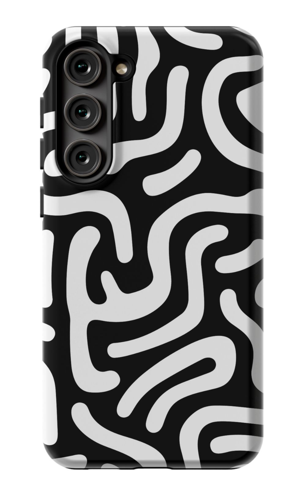 Monochrome Strokes Phone Case - B7Cases