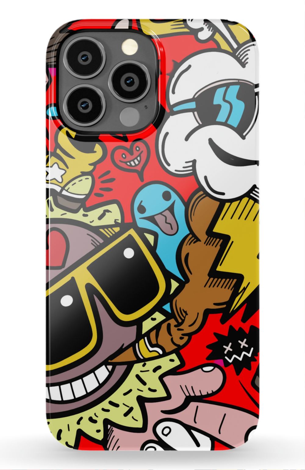 Street Bombing Graffiti Phone Case - B7Cases