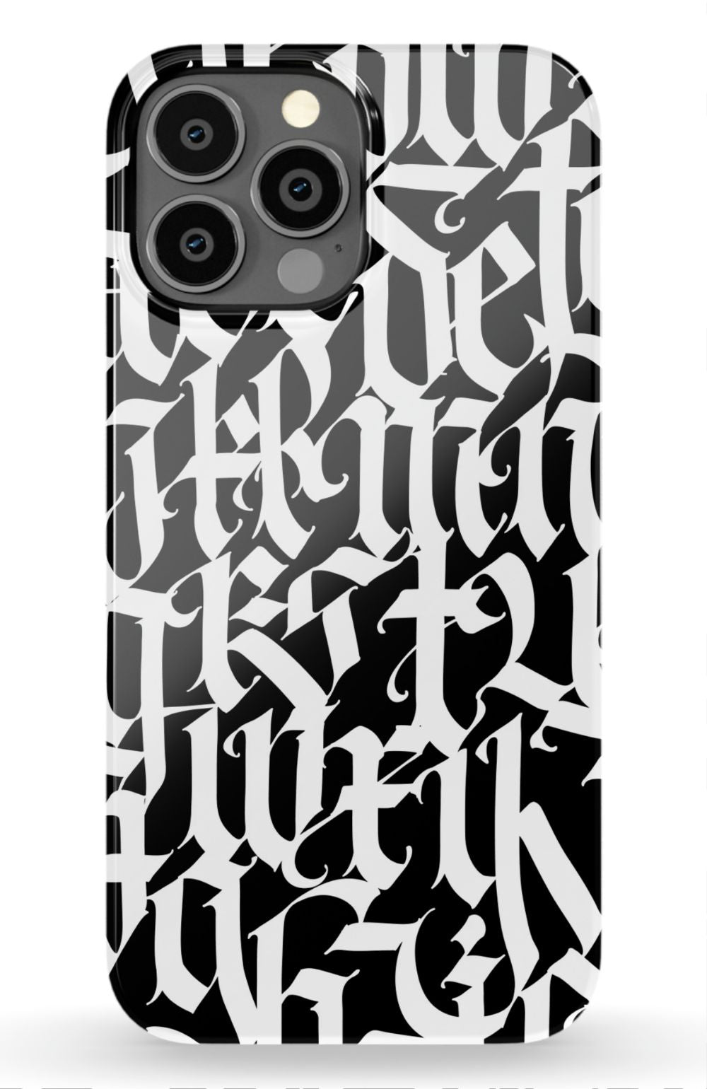 Gothic Letters Graffiti Phone Case - B7Cases