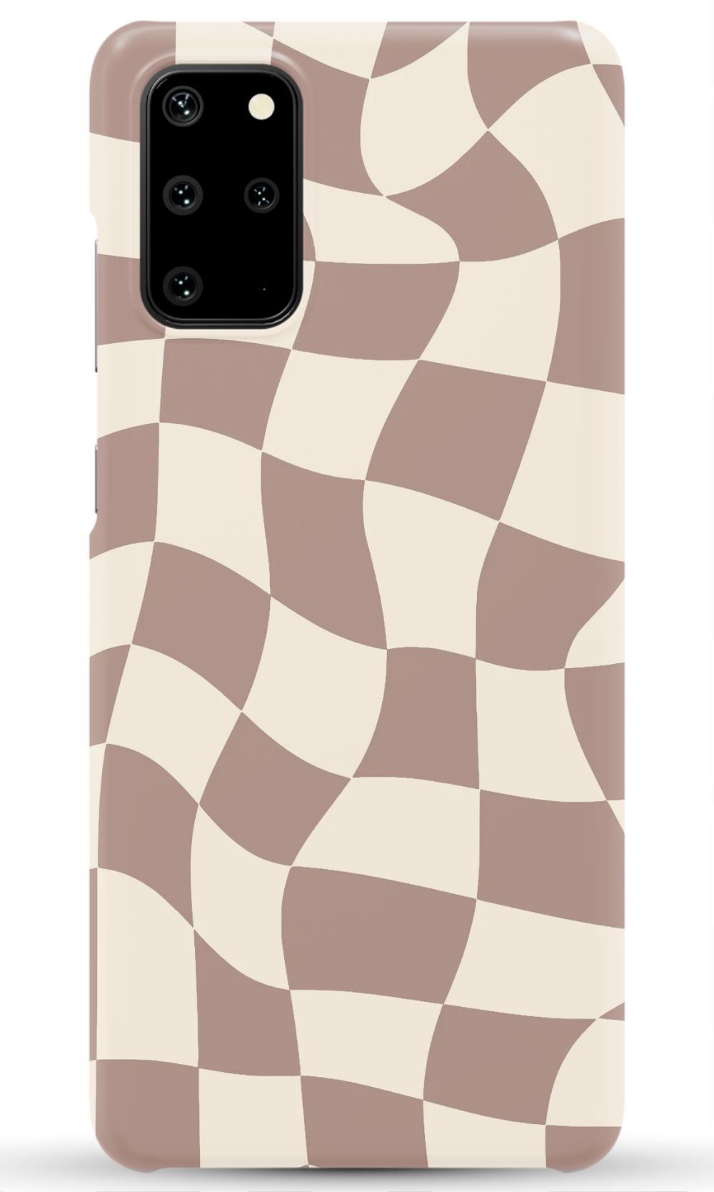 Light Brown Checkered Phone Case - B7Cases