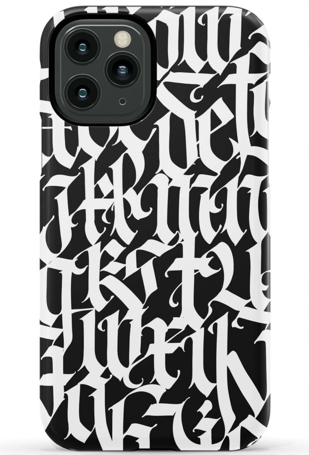 Gothic Letters Graffiti Phone Case - B7Cases