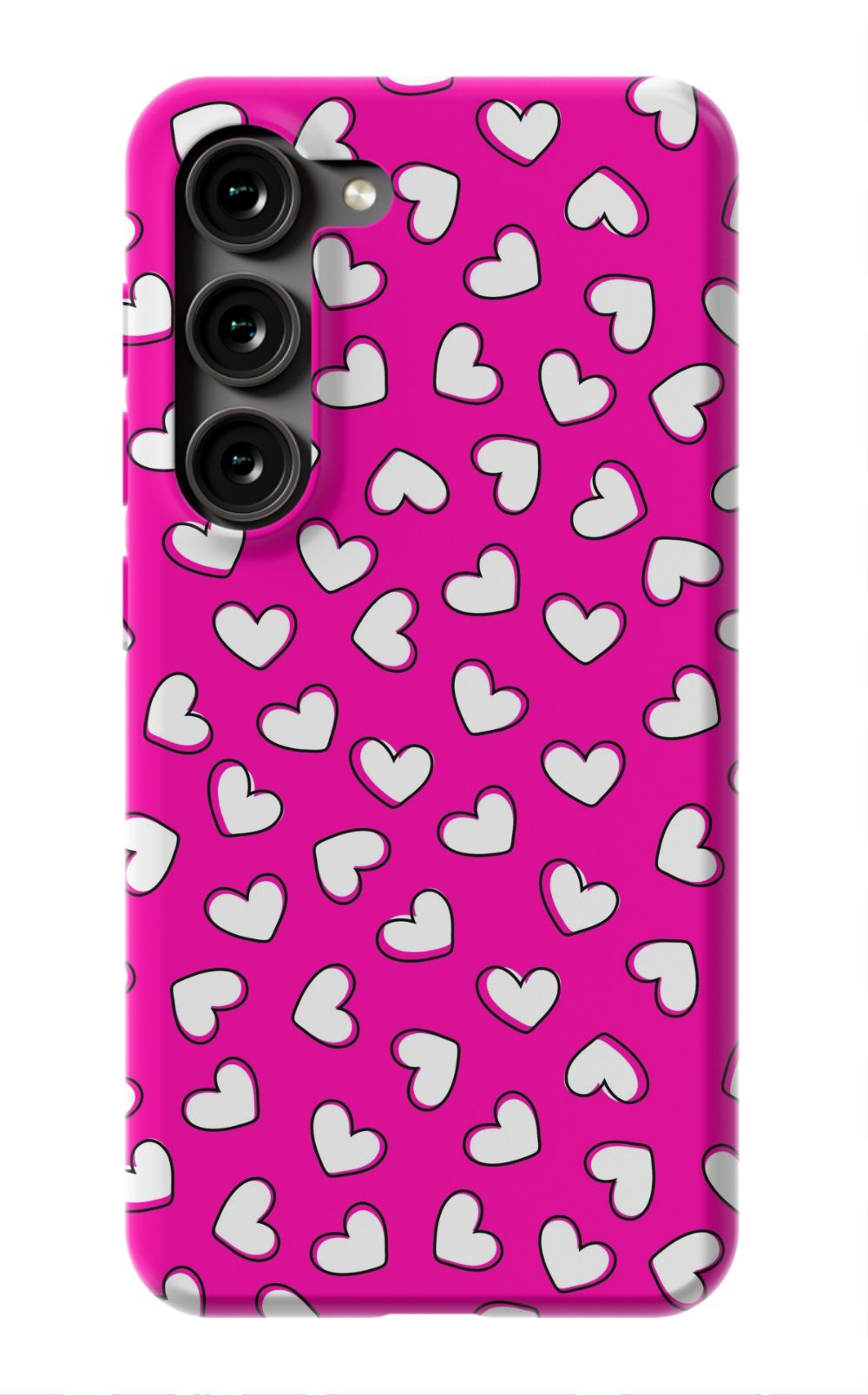 Pink Euphoria Hearts Phone Case - B7Cases